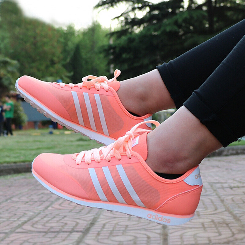 阿迪休闲Neo新款女子低帮透气运动休闲鞋板鞋B74692 默认颜色 38.5