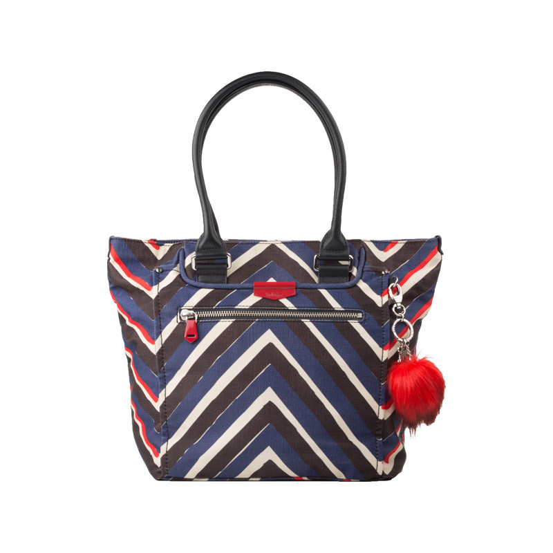 Kipling凯浦林 LIFE SAVER猴子挂饰防水女士单肩包 K17133H94BLUF 拼色