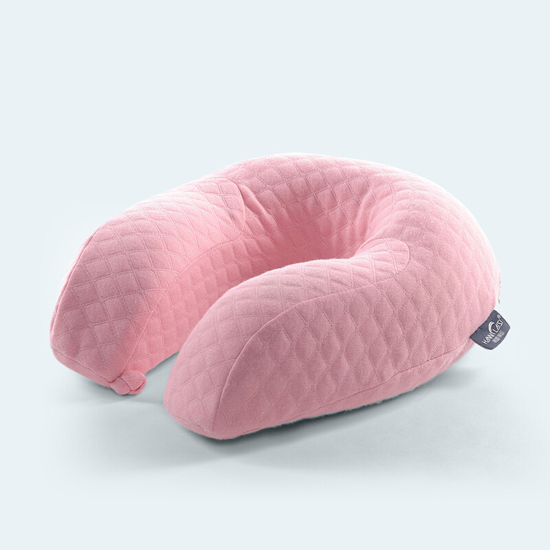 u型枕慢回弹内芯波段式曲线设计外出飞机旅行u型午休枕高清实拍图