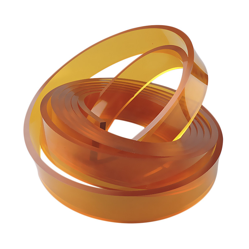 洋子（YangZi）丝印刮胶油墨刮胶刀耐磨刮胶条刮胶板平口胶条尖刮平刮包邮_1 50x985度尖口长4米