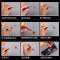 洋子（YangZi）iphone44S55S6plus拆机工具套装三星小米苹果手_1 5合1【升级款】【绿色】