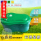 洋子（YangZi）苜蓿园品牌家装大号装修临时塑料马桶蹲便器简易马桶塑料坐便工地临时蹲便器_1 大号绿色(加厚加大)