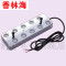 洋子（YangZi）润洋7kg十头雾化器演示烟锅雾化机工业加湿器配件_1 7kg铜水柱+防雨电源