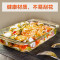 洋子（YangZi）玻璃烤盘家用鱼盘长方形焗饭盘烘焙微波炉烤箱盘子餐具 3.5L