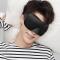 棉质舒适百搭时尚潮流眼罩形睡眠3D立体睡眠遮光包邮透气男女睡觉护眼可爱卡通送耳塞生活日用_2 红条纹【送便携袋+耳塞】