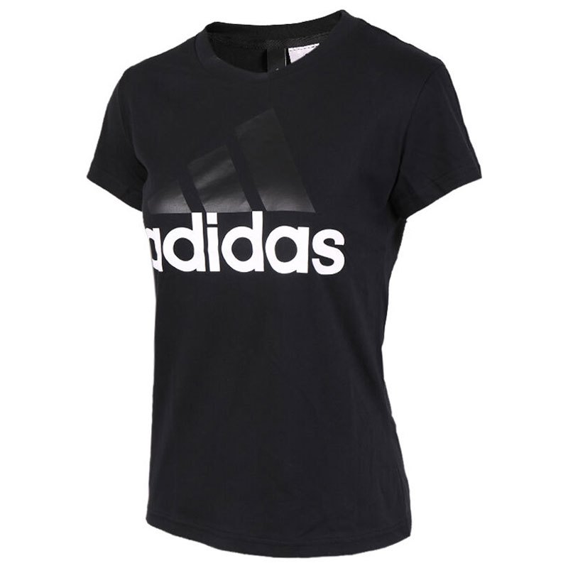 Adidas阿迪达斯短袖女新款透气运动休闲圆领T恤-B45786 L B45786