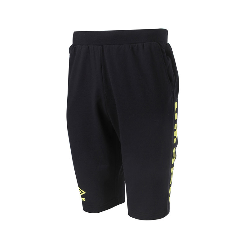 umbro茵宝夏款男装运动短裤休闲舒适运动服UCA63707 UCA63707-02黑色 M