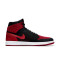 耐克耐克AIRJORDAN1RETROHIFLYKNIT复刻男子运动鞋919704 黑红919704-001 42.5