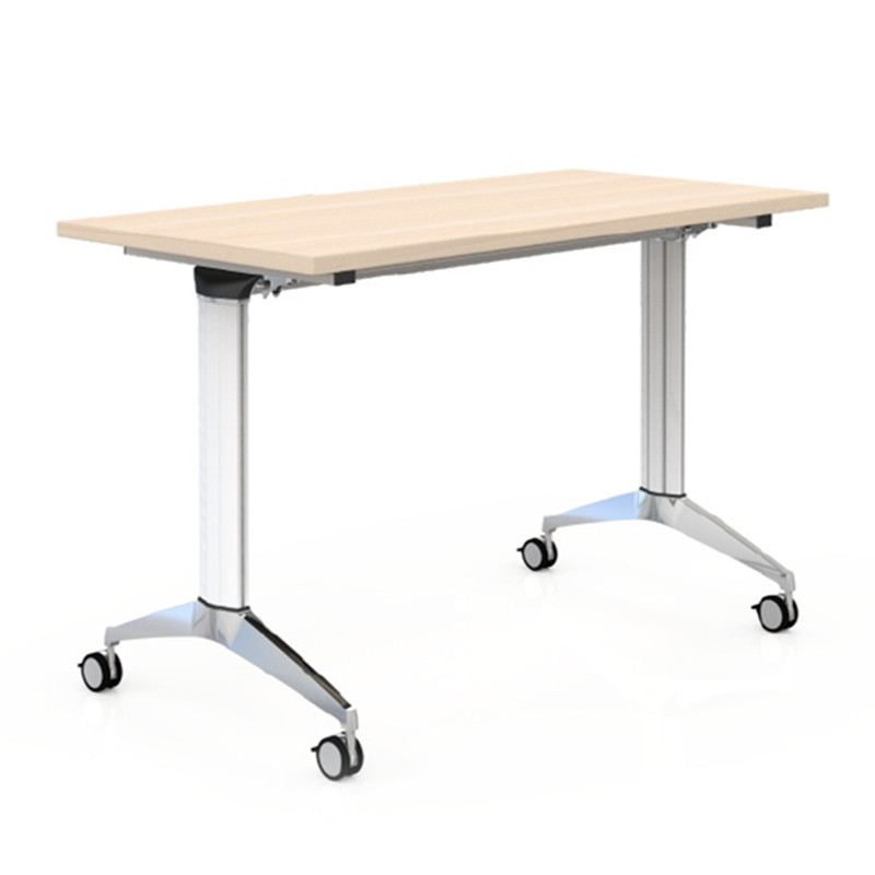 钜晟 移动折叠桌 培训桌 会议桌学生阅览桌课桌 1.2米*0.5米无挡板