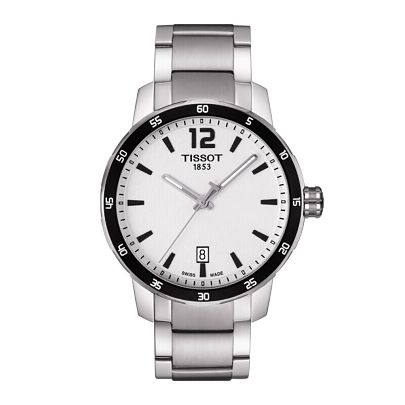 天梭(TISSOT)时捷系列时尚简约休闲商务钢带石英男士手表T095.417.11.057.00 T095.417.11.057.00