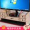 液晶电脑显示器增高架底座托架木质多抽屉办公桌面收纳盒置物架子_2 橡木色五个抽屉加厚款552
