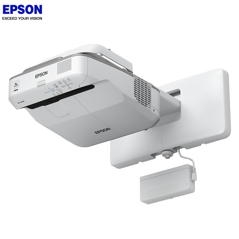 爱普生(EPSON) CB-680Wi手指互动型教育超短焦投影机 +100英寸 16:10白板（含安装及辅材）