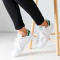 Adidas阿迪达斯三叶草男鞋2018新款小白鞋史密斯透气耐磨运动休闲鞋板鞋 36.5 黑尾BA7443