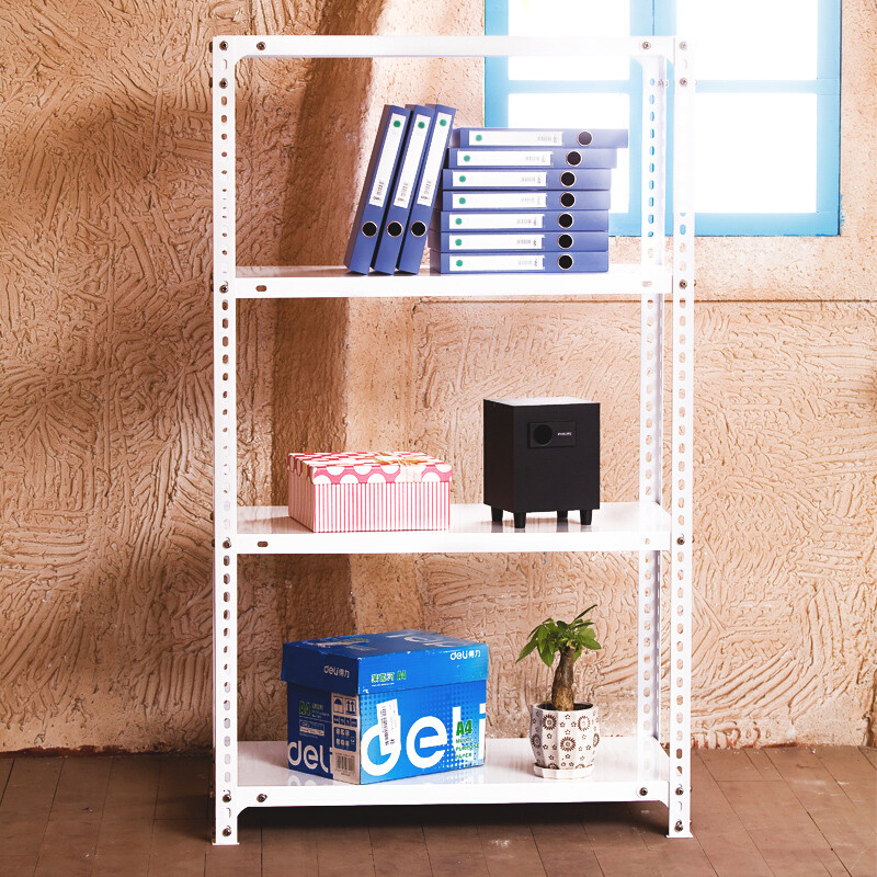 仓库货架仓储库房中型货架展示架角钢家用货架置物架子 120*45*150三层