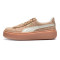 Puma 彪马 厚底松糕鞋男女休闲鞋 363559-01-02-03 棕色 36码