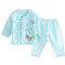 贝乐咿 新生儿衣服0-3-6个月婴儿和尚服纯棉开衫 7078粉色 52#(建议身高45-53cm)