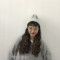 18款式李宛真同款软糯厚实百搭浅灰色兔绒包芯纱坑条卷边针织帽子尖尖帽 百搭雾蓝色