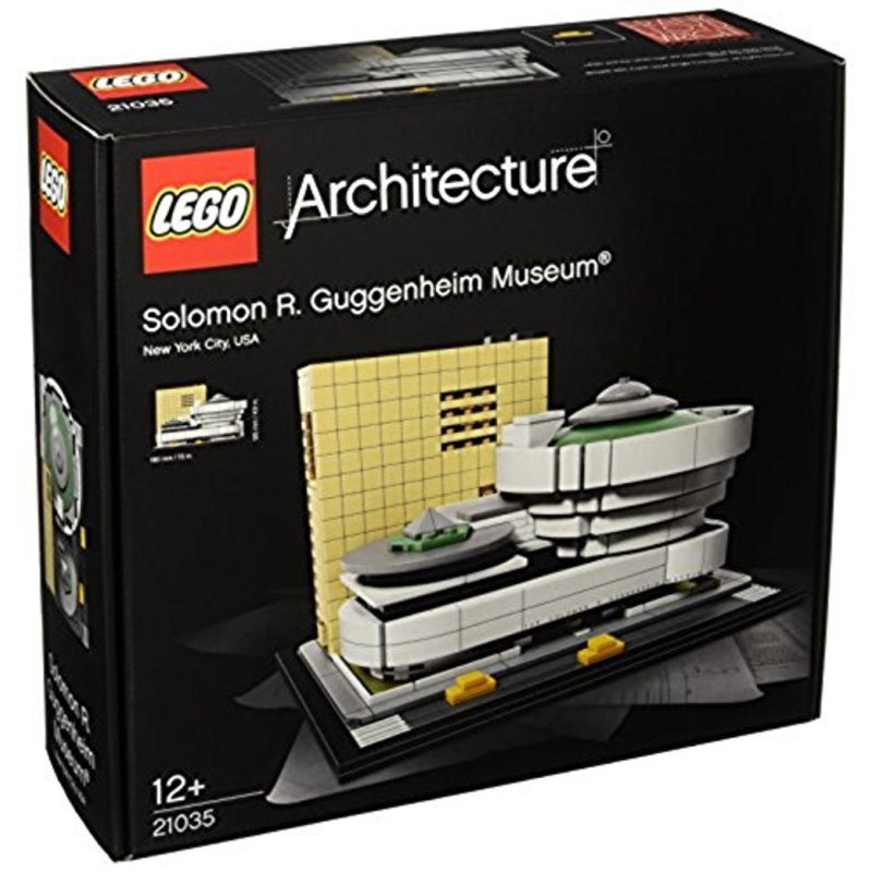 LEGO 乐高 建筑街景系列 积木玩具 (21035古根海姆博物馆)