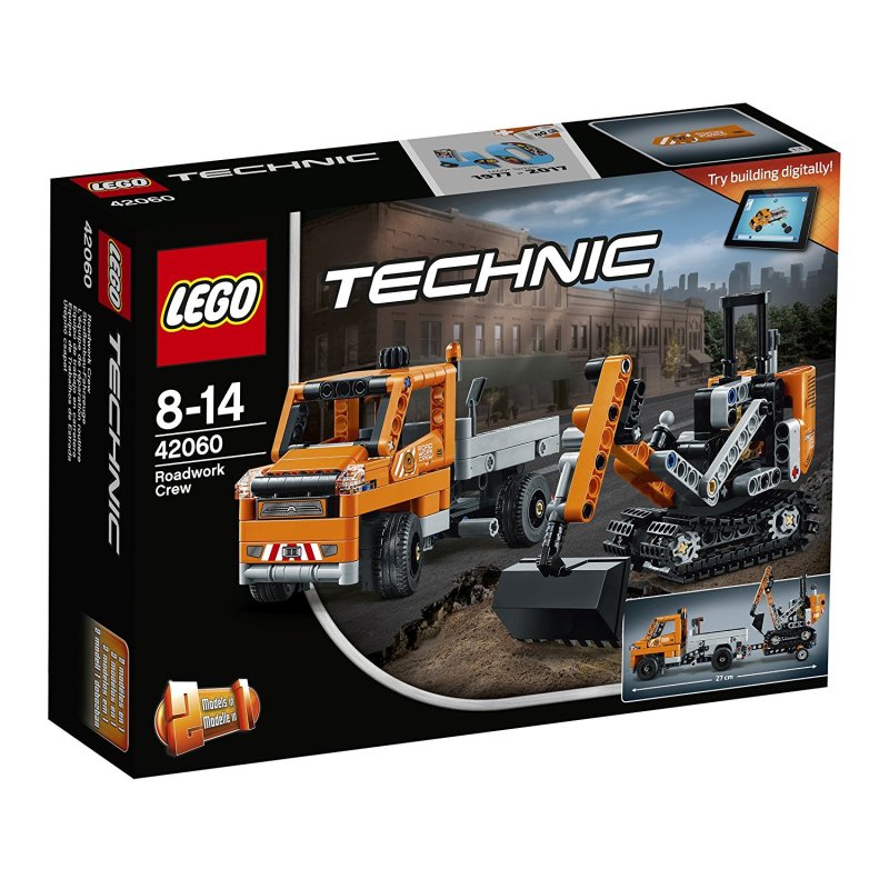 LEGO 乐高 科技系列 积木玩具 (42060道路施工车)