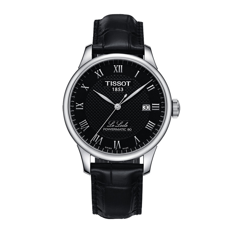 天梭（TISSOT）新款 力洛克系列 复古表盘 自动机械 男士手表 T006.407.16.053.00
