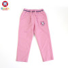 安笛贝乐品牌女童春秋裤子男童纯棉运动裤宝宝儿童休闲长裤中小童粉色针织裤90-130cm 粉色 110#适合身高105-110cm