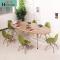 淮木（HUAIMU）会议桌简约现代椭圆桌时尚员工培训桌办公桌小型会议桌洽谈_0 长220宽100高75六条腿