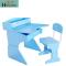 淮木（HUAIMU）学习桌椅椅套学生写字台可升降书桌椅子写字台课桌_8 603学习桌椅湖蓝色