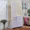 淮木（HUAIMU）欧式厅挂衣架现代简约烤漆鞋柜小户型挂衣鞋柜现代衣帽鞋柜825K-65+_9 100时尚版挂衣在左