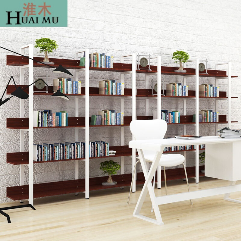 淮木（HUAIMU）货柜展柜仓储货架屏风隔断陈列柜精品展示架饰品化妆品架 五层1.2米16厚板