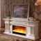 淮木（HUAIMU）欧式壁炉电视柜1.8米/1.5米白色取暖电壁炉芯装饰柜仿真火壁炉架S_4 长1.2米高1020壁炉架子