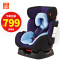 好孩子（gb）儿童安全座椅 可坐可躺高速汽车用宝宝小孩婴幼儿正反安装安全座椅0-7岁 cs719 CS719-L102红黑色