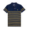 U.S. POLO ASSN.男短袖休闲polo衫潮流新款修身休闲翻领条纹t恤_XVK22 M/170 黄色条纹-K