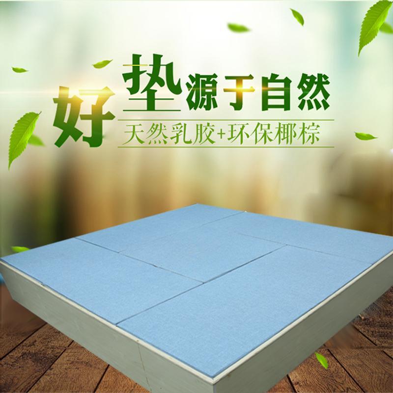 定做双面可拆洗榻榻米垫子榻榻米地垫椰棕塌塌米床垫炕垫飘窗坐垫_1_1 8厘米=6厘米椰棕+2厘米乳胶