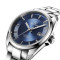 天王表(TIANWANG)手表 正品防水机械表男士钢带商务手表潮流休闲男表51004 蓝面钢带