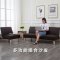 小户型折叠沙发床双人沙发床三人1.8米1.6米客厅单人懒人沙发_6 1+1.6纯蓝麻组合