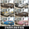 大小户型布沙发可拆洗布艺沙发简约现代客厅家具转角组合沙发_7 灰色