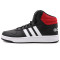 ADIDAS男鞋篮球鞋DB0079 1号黑色/亮白/浅猩红 42.5