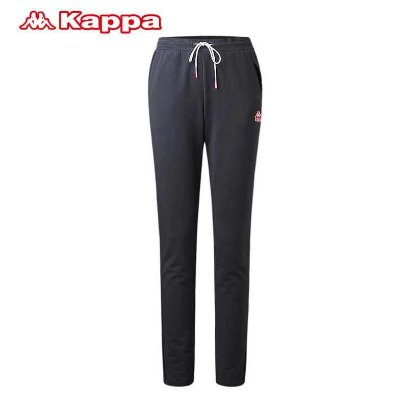 Kappa卡帕女针织长裤修身版运动卫裤新款-K0722AK02-888_1 XL K0722AK02-131