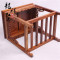 红木家具花梨木盆景架中式实木花架置物架花几角几鱼缸架奇石底座_7_8 鸡翅木款