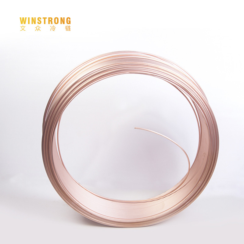 帮客材配 好鞍HA（青岛宏奥）中央空调铜管外径φ9.52,壁厚0.6,定为50公斤标准定价，实计发货为准重量 橙色