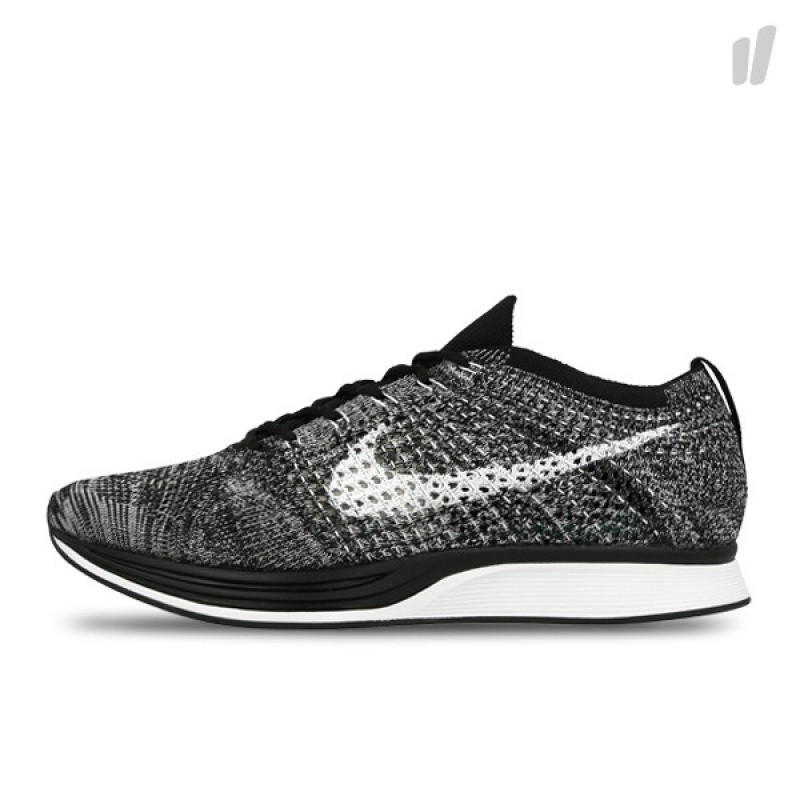 NikeFlyknitRacer黑白奥利奥飞线男鞋休闲跑步鞋526628-012 526628-012 42