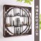 实木博古架中式挂壁式茶具架隔断置物架客厅展示小多宝阁古董架子_6 50圆形花板