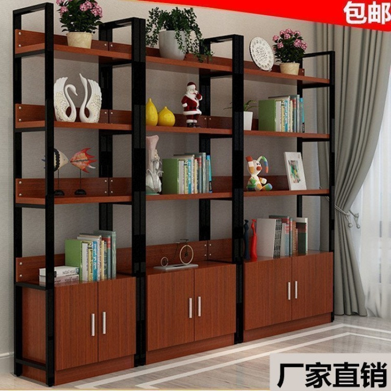办公文件柜陈列柜客厅组合展柜饰品展示柜储物架书柜置物架收纳架_6 三层长60*宽30*高108