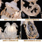 尊阁 客厅吊灯卧室灯餐厅灯180锌合金水晶灯蜡烛灯具欧式水晶吊灯 6头埃及阿斯福水晶（包安装）