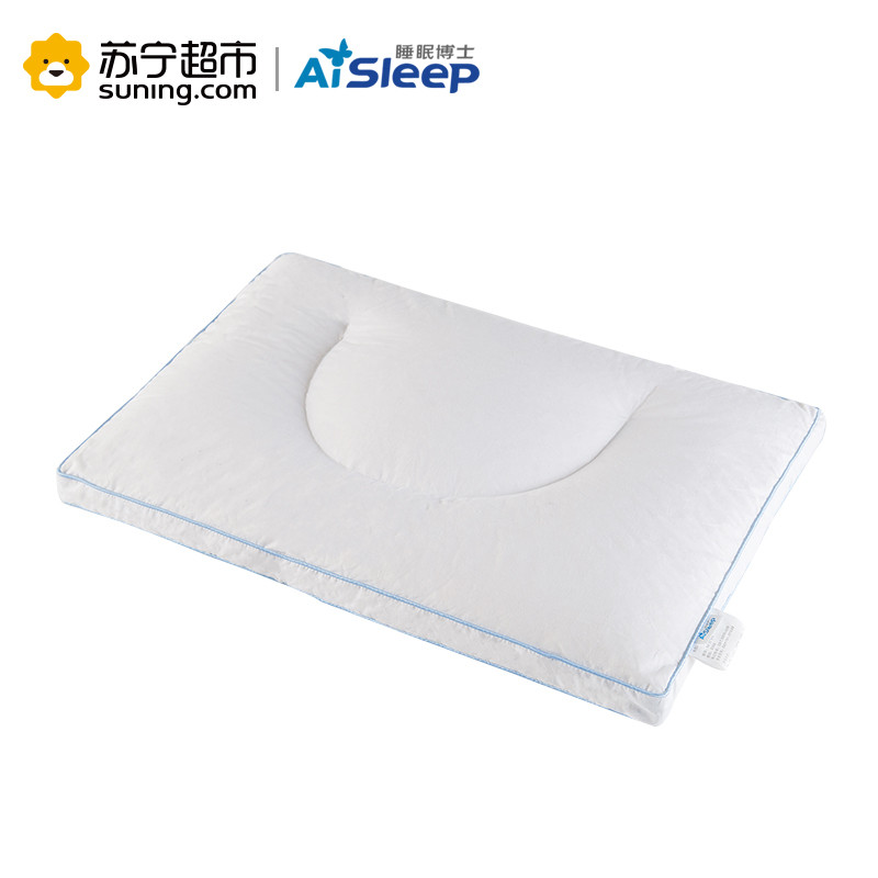 睡眠博士(AiSleep) 泰国乳胶枕头 可调节颗粒按摩枕芯 儿童双面乳胶枕护颈枕