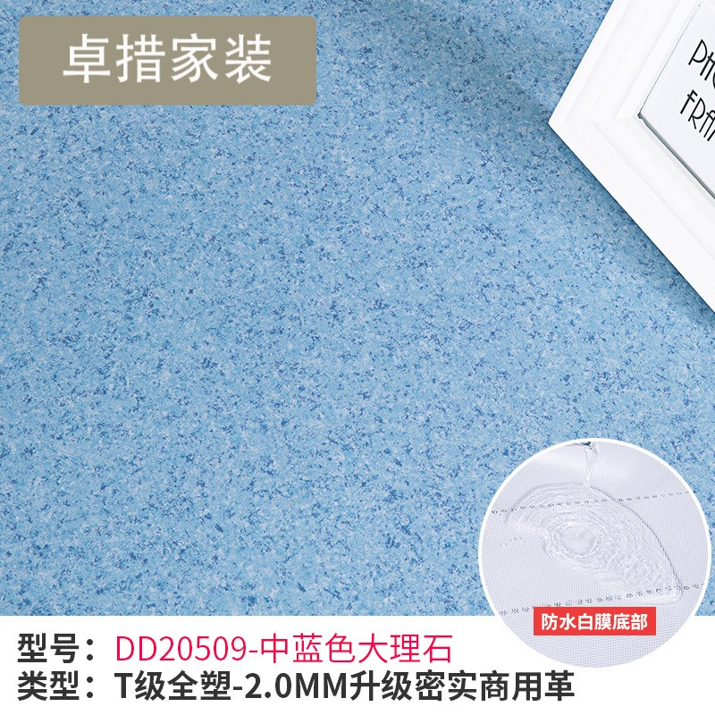 塑胶地板加厚密实商用地板革耐磨PVC地板塑料地板胶防水地板贴 默认尺寸 厚2.0商用革DD20509