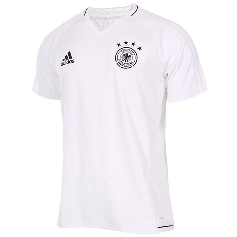 adidas阿迪达斯男装2017新款足球训练短袖T恤B10556 2XL 默认颜色