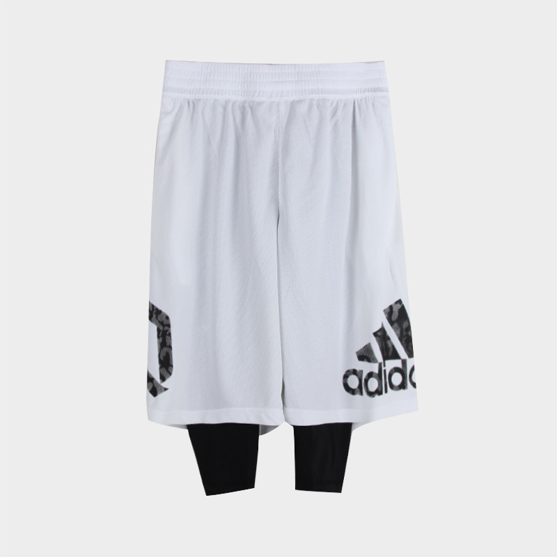 adidas阿迪达斯运动裤男夏季男子舒适耐磨运动休闲短裤子-BR9718 XXL BR9718