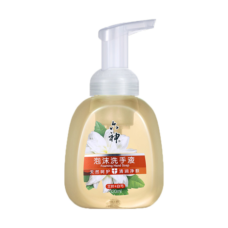六神 泡沫 洗手液（艾叶+白芍）320ml（单位:瓶）