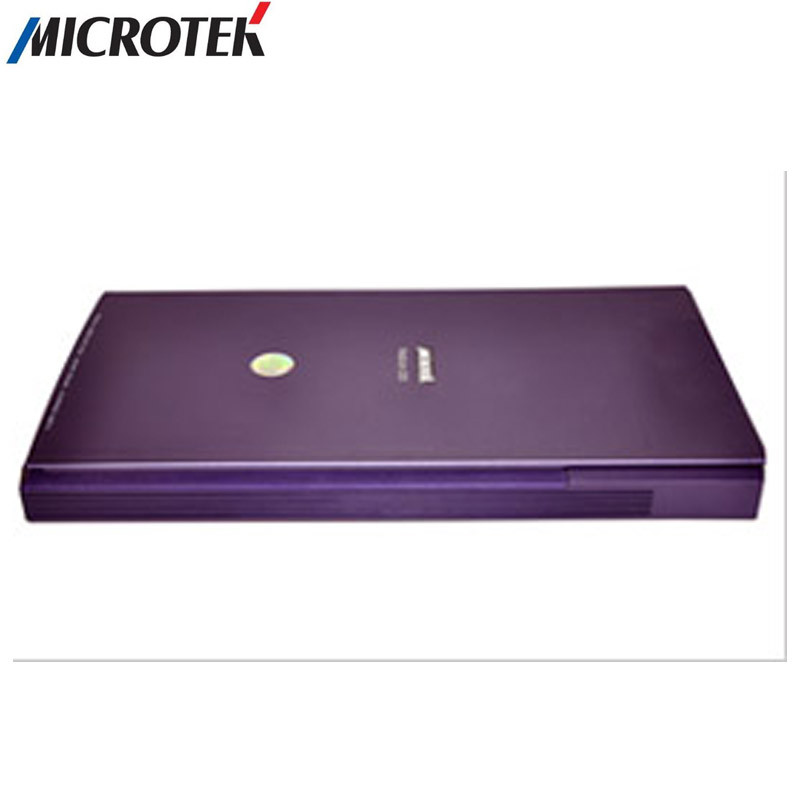 中晶（MICROTEK)FileScan305 A4彩色平台扫描仪便携式平板式扫描仪 (紫色）